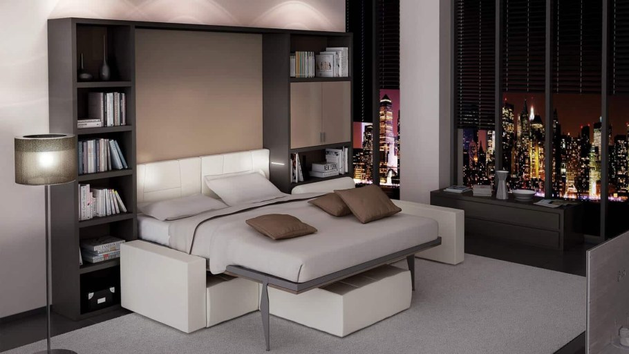 Шкаф-кровать диван трансформер TRANSMEB блюз