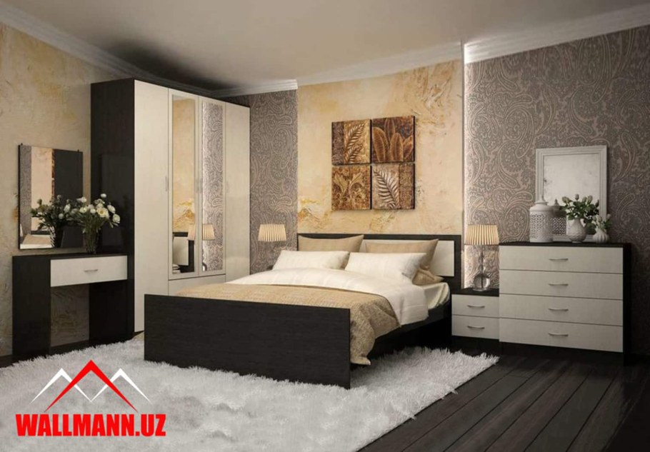 Кровать Кинг сайз в интерьере