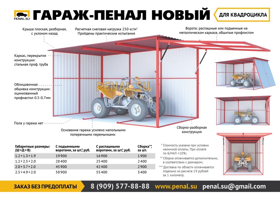 Подъемно-поворотные гаражные ворота чертеж