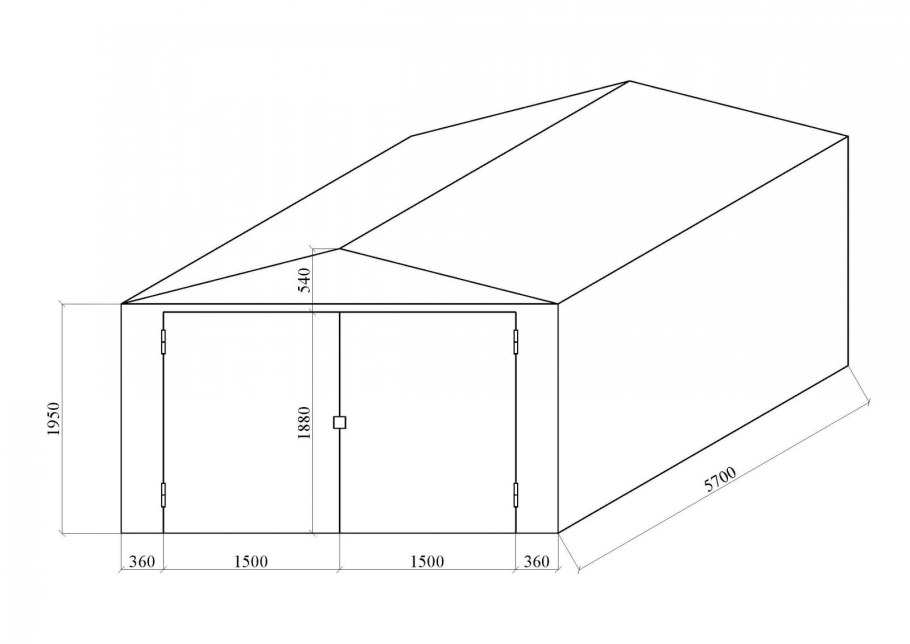 Гараж пенал схема сборки