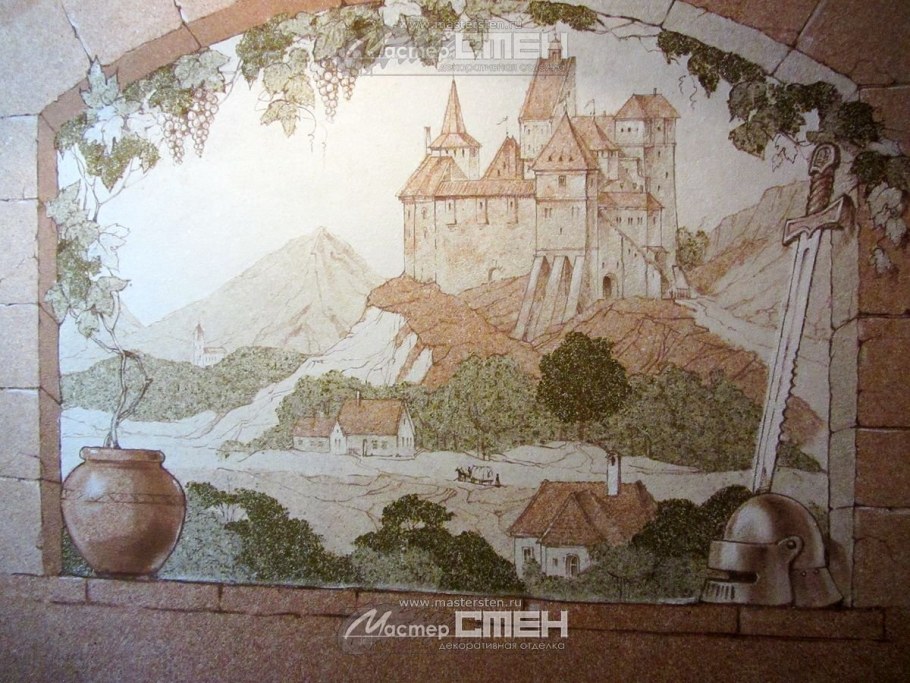 Живописные фрески