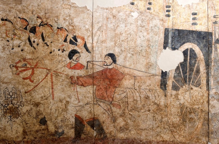 Фреска Виноградная лоза на стену