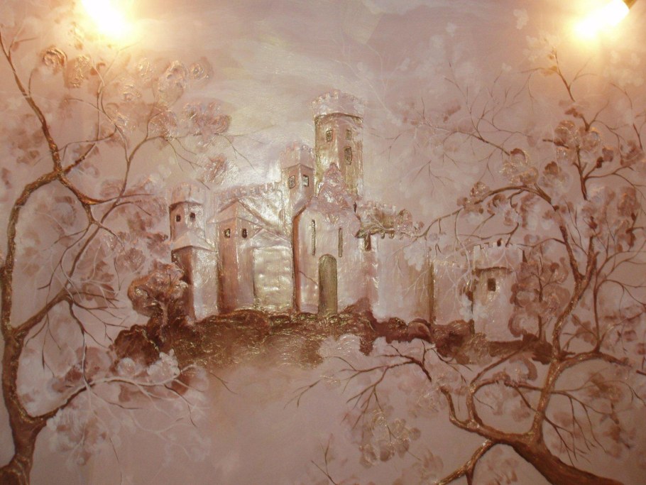 Роспись стен по сырой штукатурке