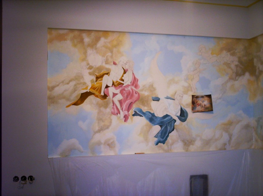 Роспись стен в квартире