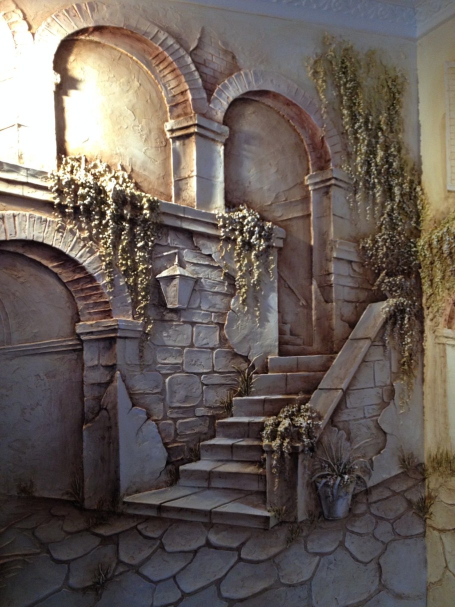 Декоративная штукатурка желтая