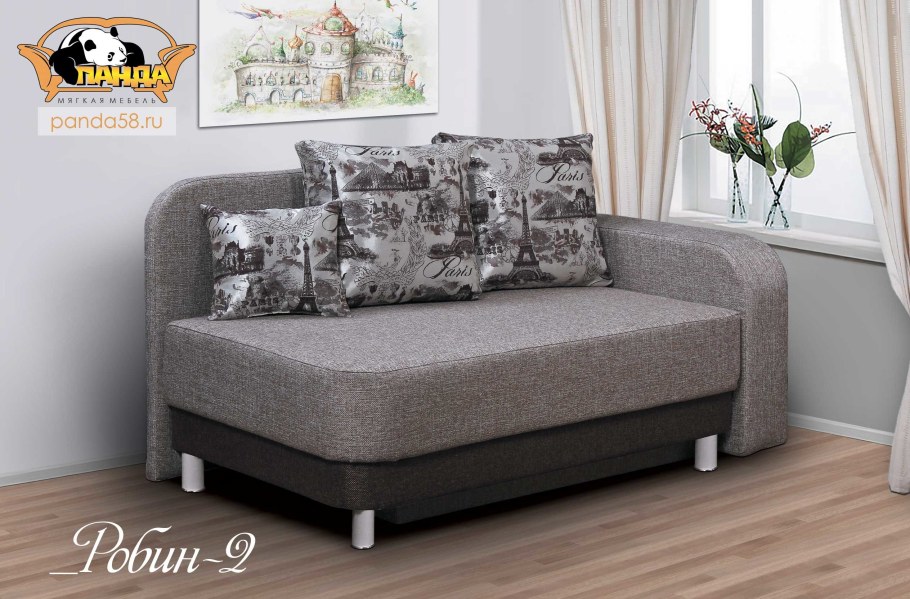 Диван угловой Панда вельвет