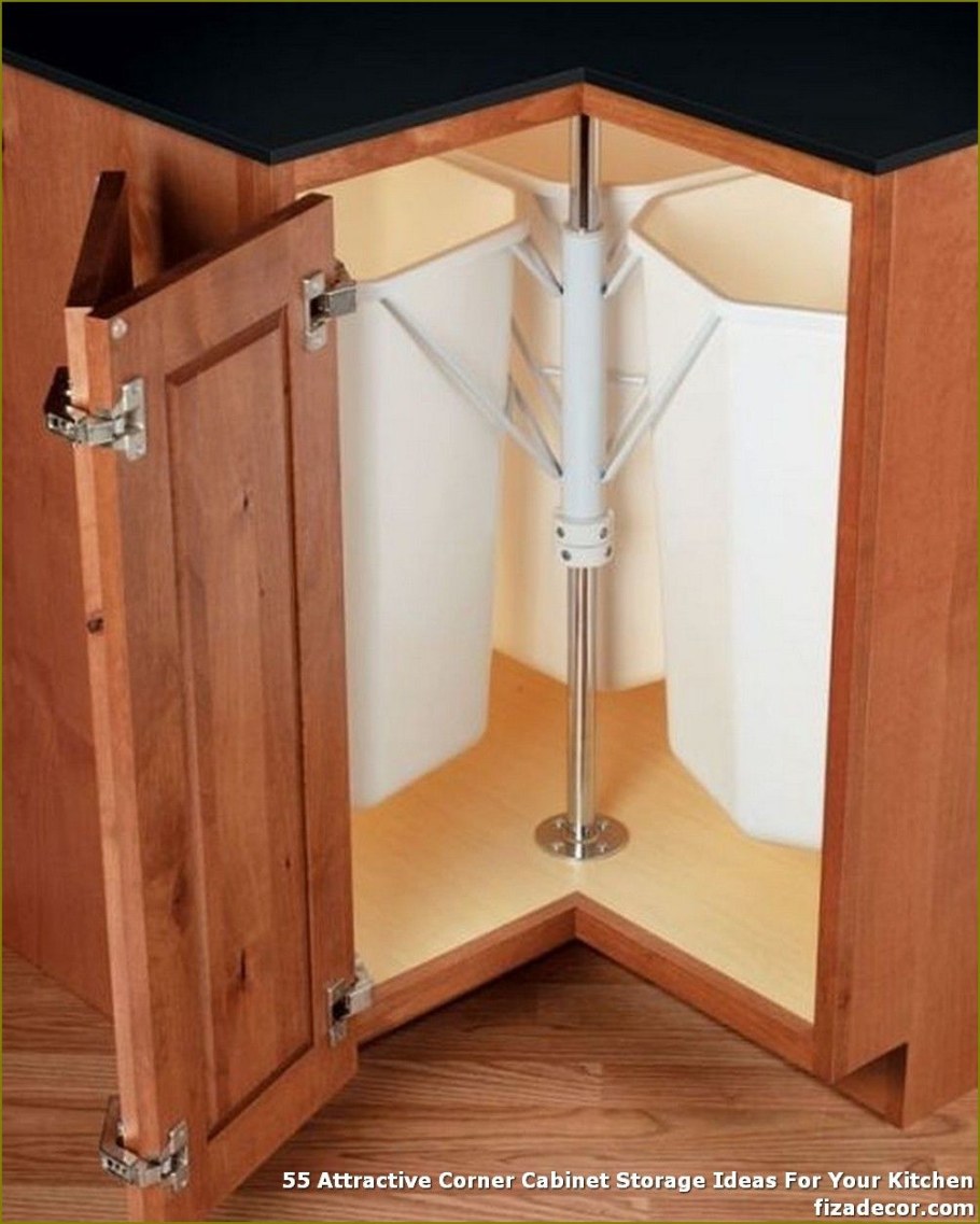 Угловой кухонный шкаф