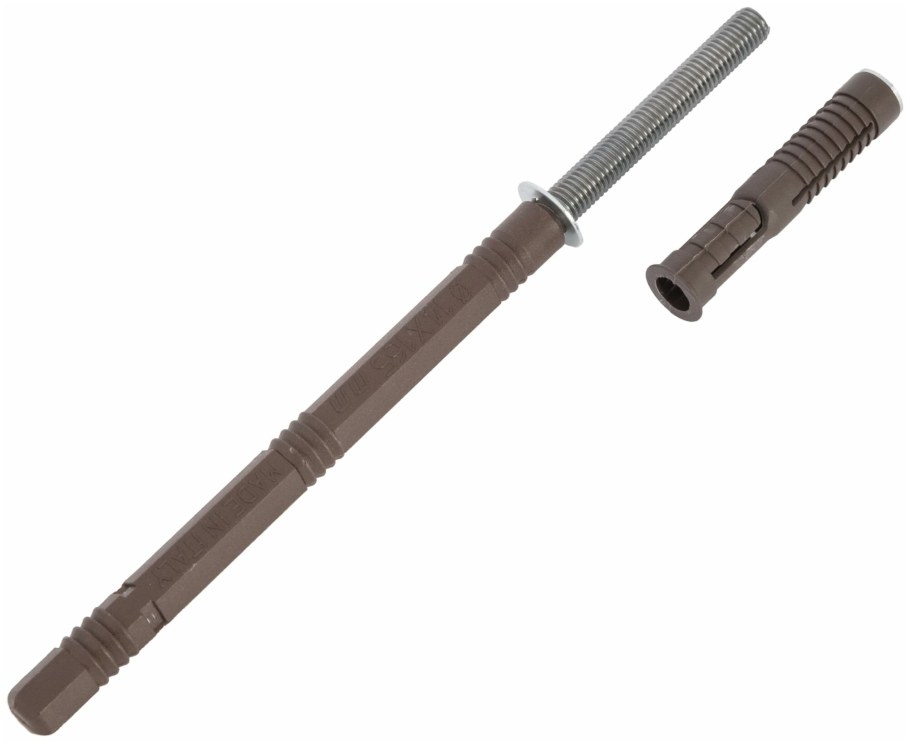 Менсолодержатель нерегулируемый скрытого типа 10х100мм коричневый