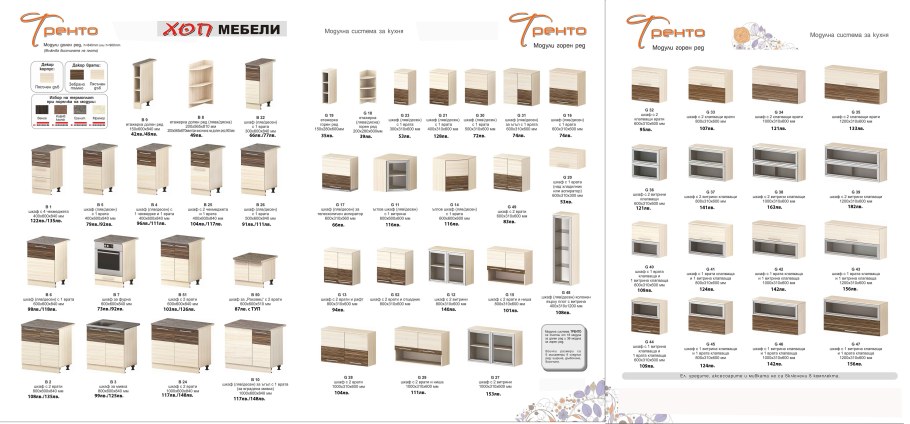 Фрезеровка Элис на фасадах