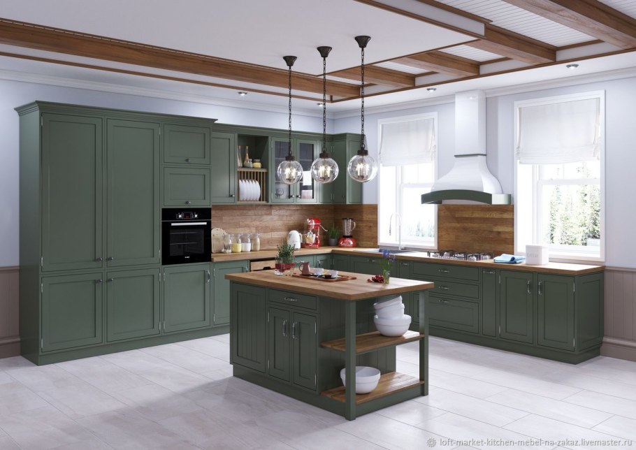 Кухня Вилладжио Спутник стиль