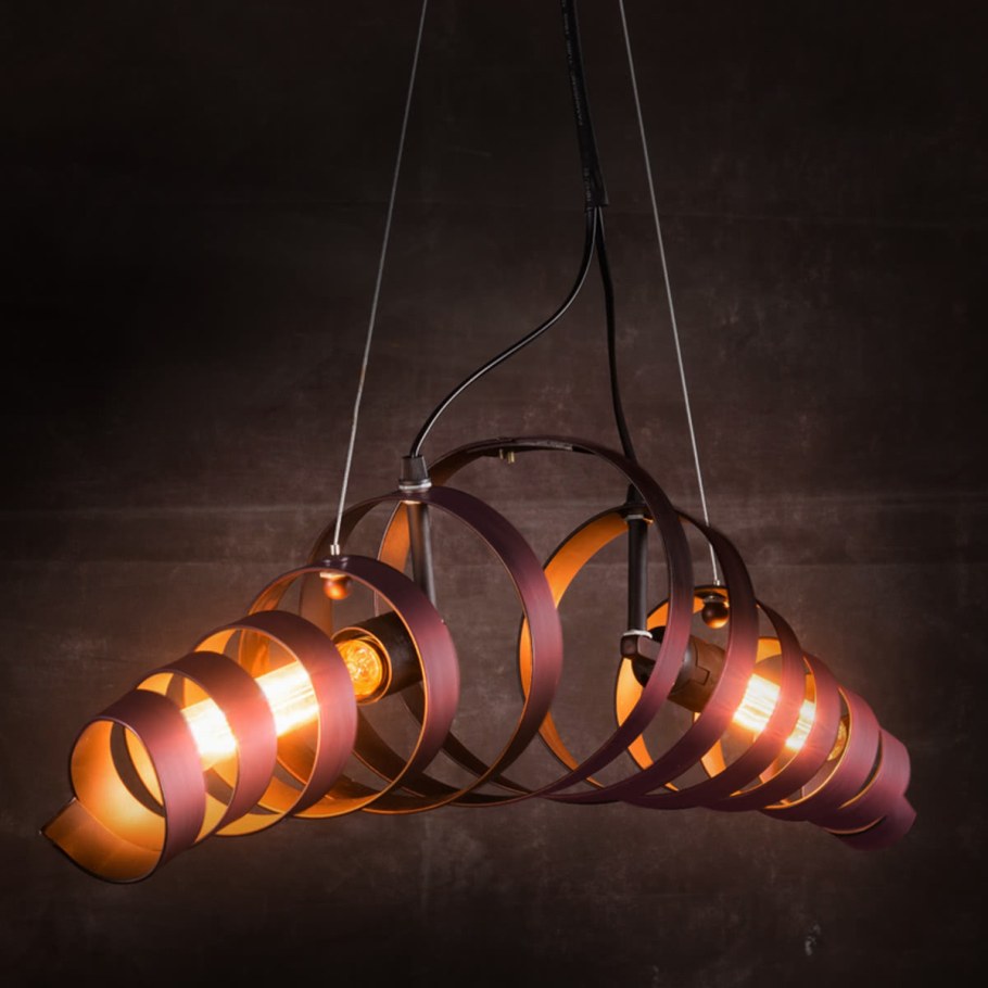 Винтажный ретро светильник лофт Железный бар