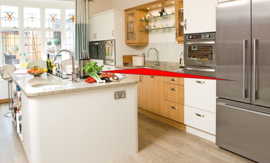 Планировка кухни кухонный треугольник