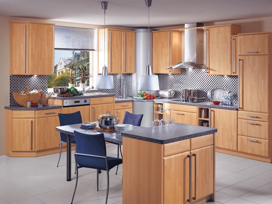 Расстановка мебели на кухне