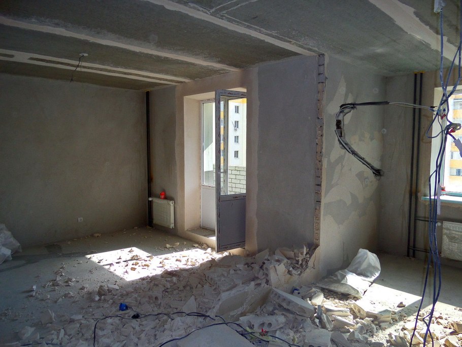 Перегородки в новостройке