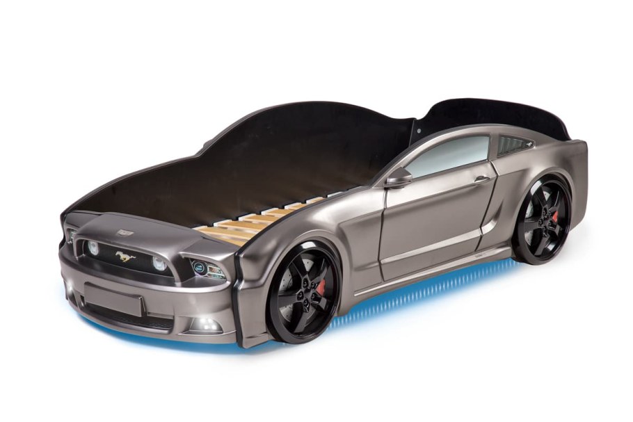 Кровать-машина "Мустанг" 3d (объемная пластиковая)