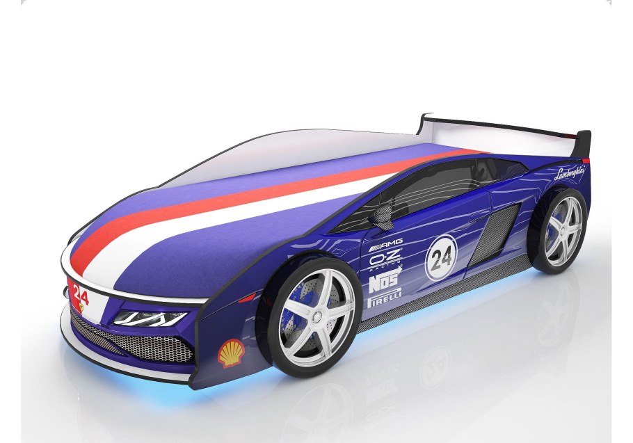 Кровать машина "Ламба синяя"