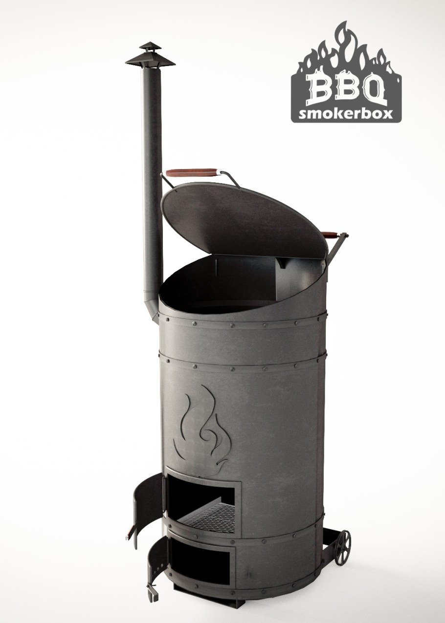 Печь для сжигания мусора УСМ-1. 260л