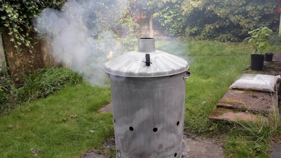 Печь для сжигания мусора на даче