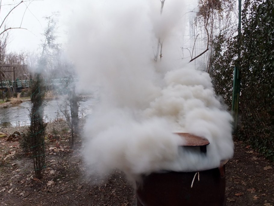 Печь для сжигания мусора УСМ-1