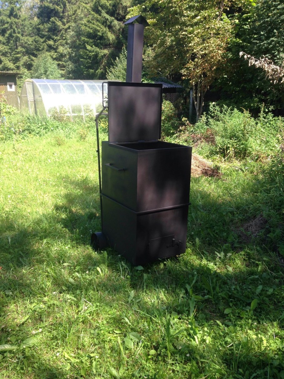 Кирпичная печь для сжигания ТБО