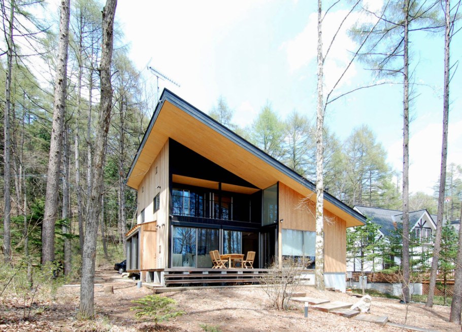 Tiny House с односкатной крышей