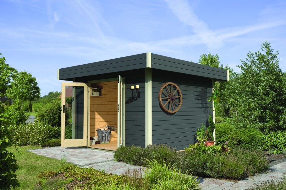 Деревянный дом одноэтажный с террасой 100кв