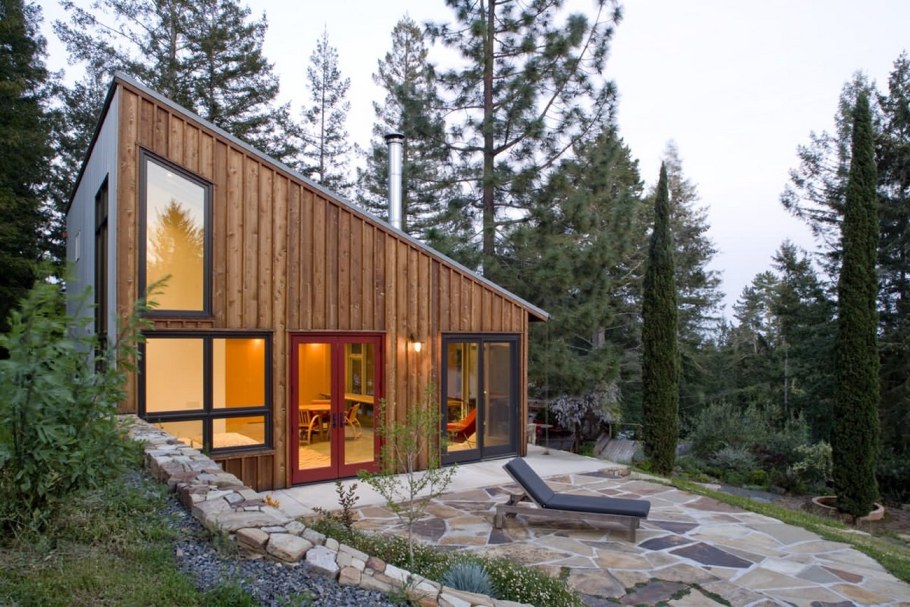 Tiny House с односкатной крышей