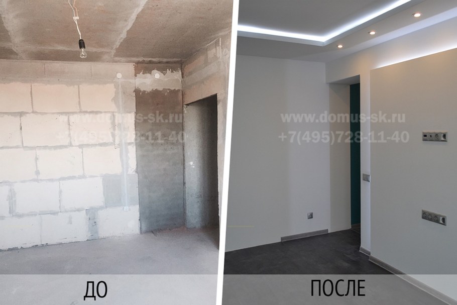 Отделка квартиры с нуля в новостройке