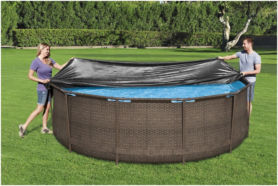 Зимний тент для бассейна