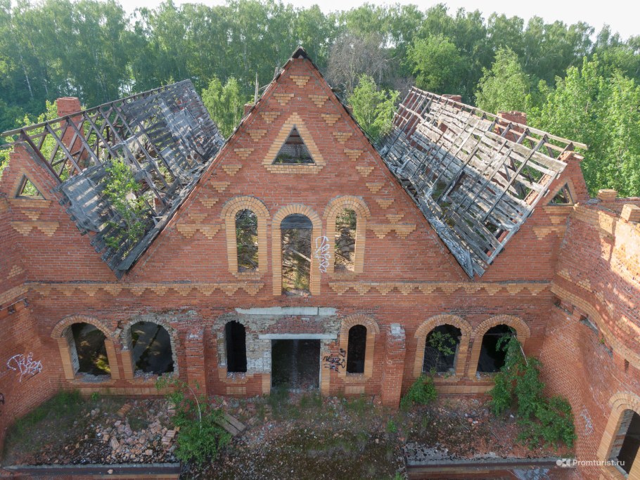 Заброшенный отель del Salto в Сан-Антонио-дель-Текендама, Колумбия