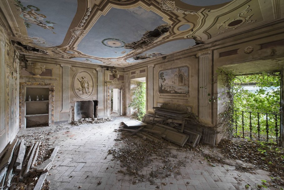 Заброшенный замок в Потсдаме