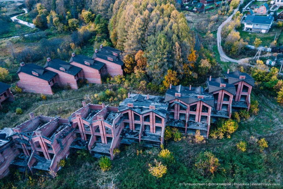 Заброшенный поселок Яхрома