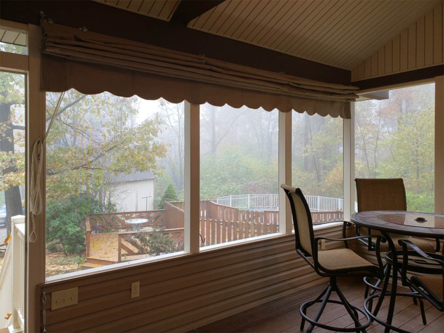 Гибкие окна для веранды