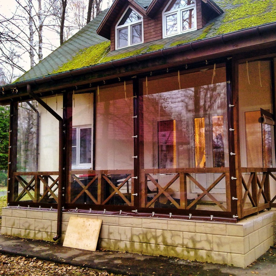 Мягкие окна для веранды