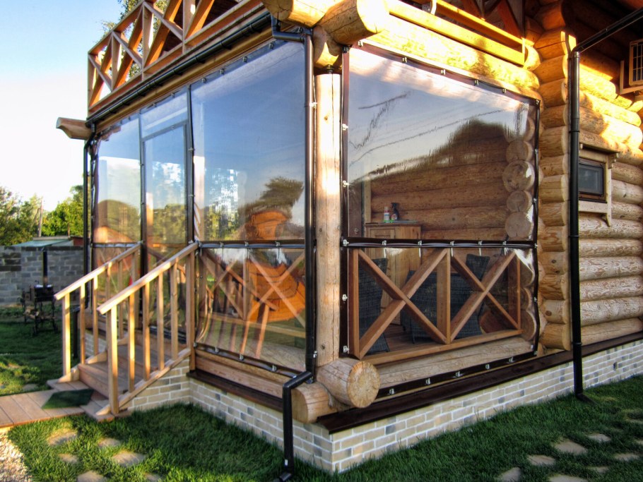 Мягкие окна из пленки ПВХ 700 мкм