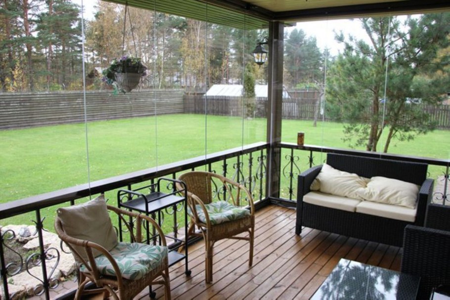 Мягкие окна для веранды