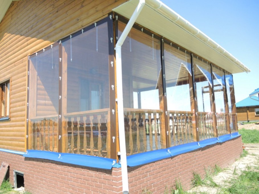 Мягкие окна для беседок