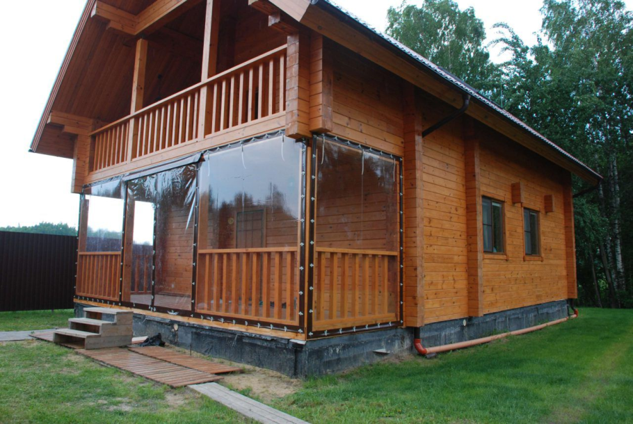 Мягкие окна для веранды