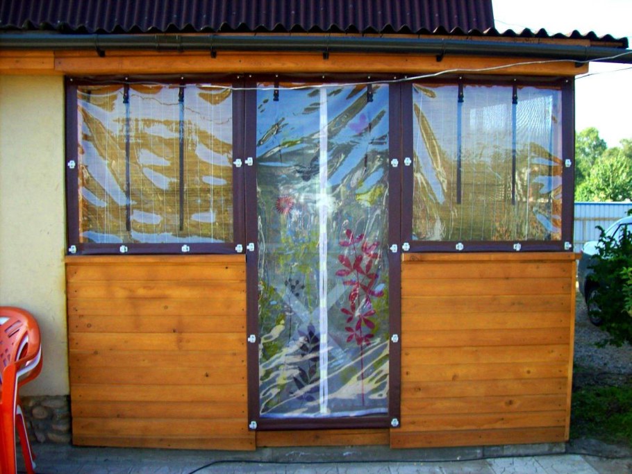 Мягкие окна для веранды