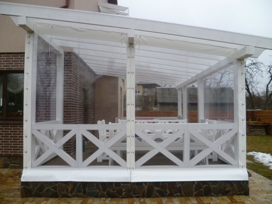 Отделка террасы