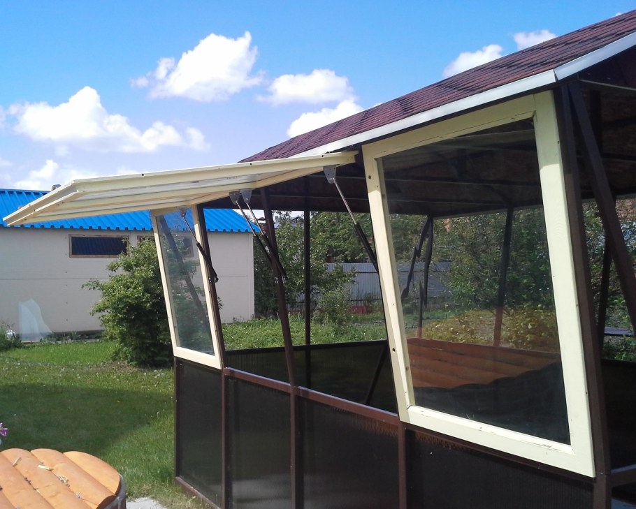 Мягкие окна для дачи