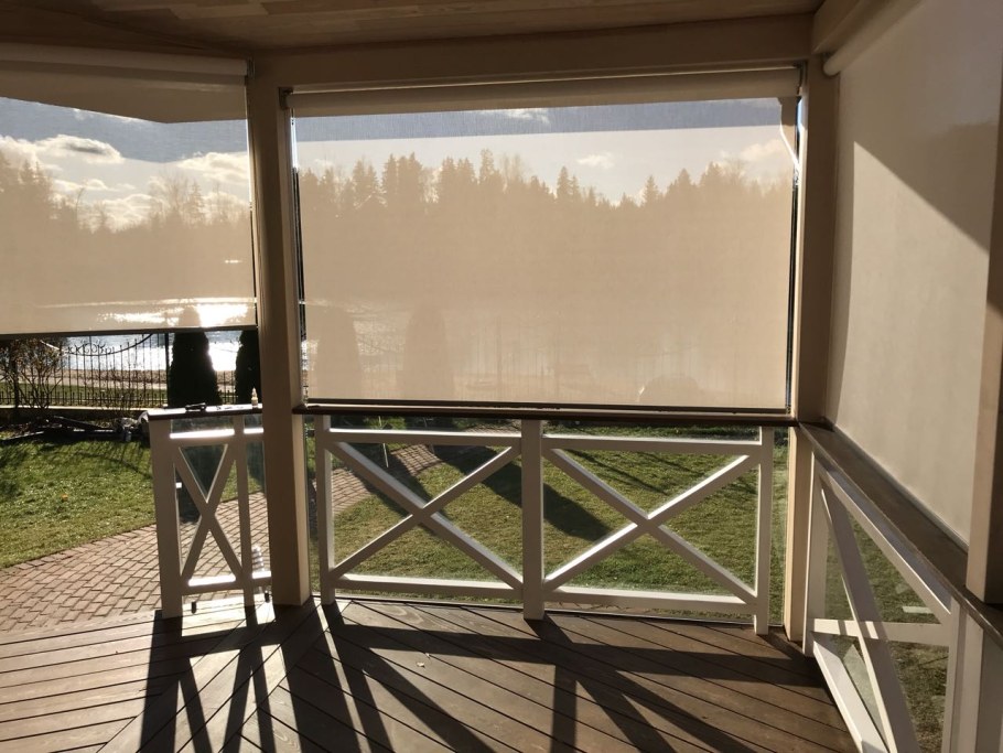 Гибкие окна для веранды