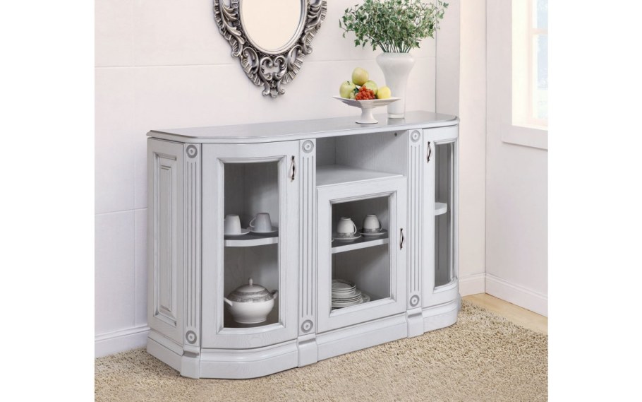 СТЭЛЛ галошница, 4 отделения, белый, 96x90 см