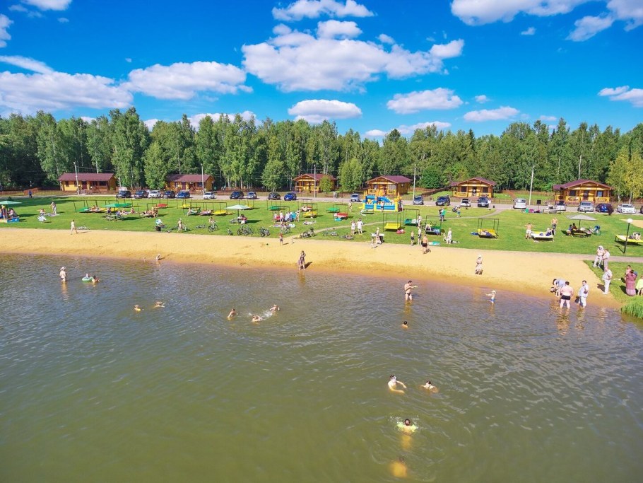 Лесное озеро Саранск