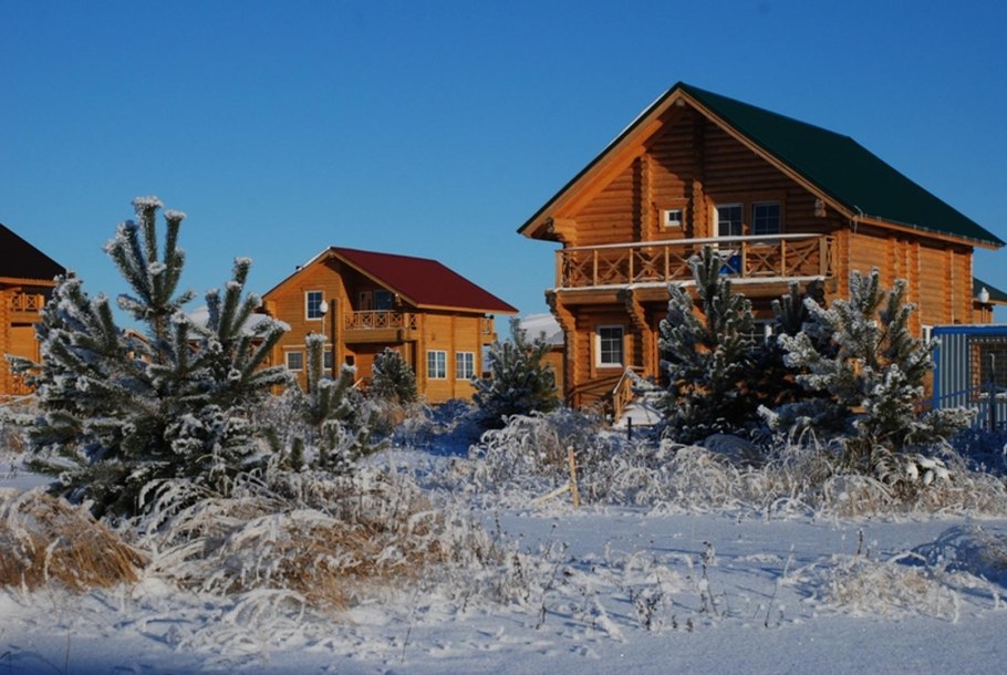 Домик у реки в Йёльстере. Норвегия