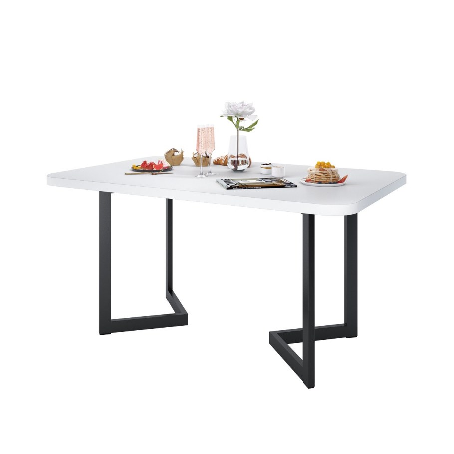 Стол обеденный f-794-1 MK-6907-bg 90х150х76 см бежевый