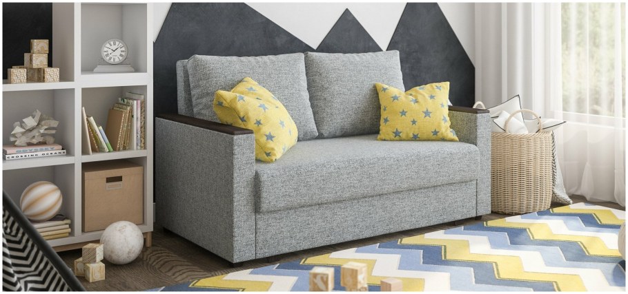 Угловой диван Атланта м правый, вельвет