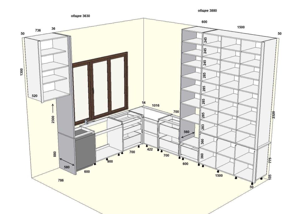 Гардеробная икеа АЛЬГОТ