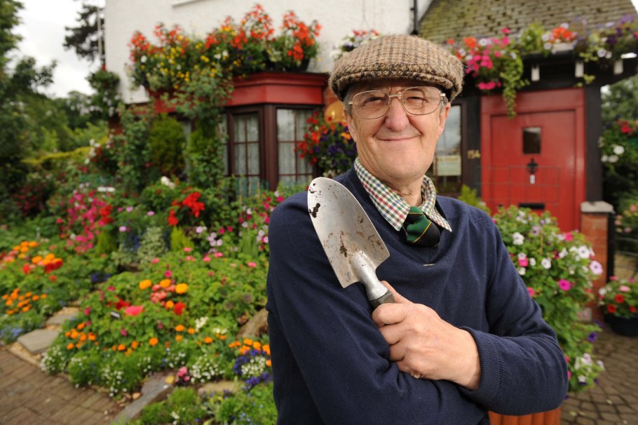 Пенсионеры на даче