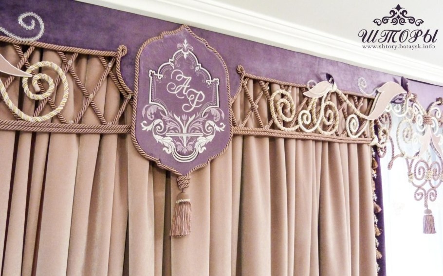 Узор для ламбрекена